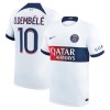 Maillot de Supporter Paris Saint-Germain Dembele 10 Extérieur 2023-24 Pour Homme